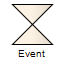 An Event Timer element used in UML Activity Diagrams as modeled in Sparx Systems Enterprise Architect. An Event Timer element used in UML Activity Diagrams as modeled in Sparx Systems Enterprise Architect.