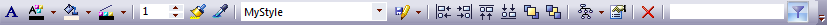 The Format Toolbar in Sparx Systems Enterprise Architect. The Format Toolbar in Sparx Systems Enterprise Architect.