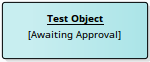 An Object element showing Object State. An Object element showing Object State.