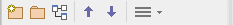 Project Browser toolbar in Sparx Systems Enterprise Architect.
