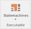 Part of the Simulate ribbon in Sparx Systems Enterprise Architect. Part of the Simulate ribbon in Sparx Systems Enterprise Architect.