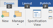 On holding down the Alt key, the ribbon will show the shortcut keys for all the commands.