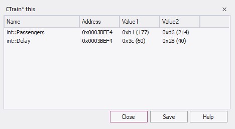 Taking snapshots of variables in Enterprise Architect Taking snapshots of variables in Enterprise Architect