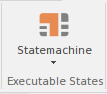 Part of the Simulate ribbon in Sparx Systems Enterprise Architect.
