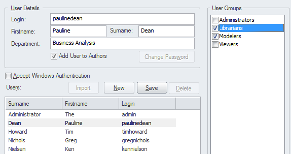 Setting up user security in Sparx Systems Enterprise Architect. Setting up user security in Sparx Systems Enterprise Architect.