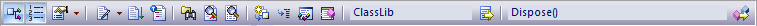 Engineering toolbar in source code editor Engineering toolbar in source code editor